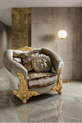 Sedia Sedia di lusso Mobili Nuovo Soggiorno Poltrona Divano Lounge Club Albergo