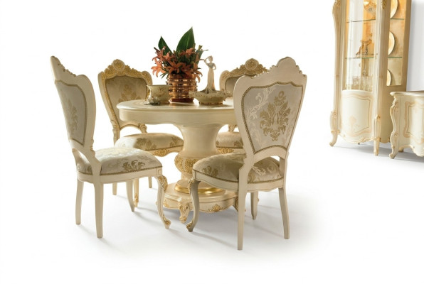 Tavolo da pranzo in set di mobili per sala da pranzo, gruppo di arredamento tavolo + set di 4 sedie 5 pezzi.