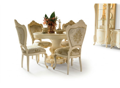Tavolo da pranzo in set di mobili per sala da pranzo, gruppo di arredamento tavolo + set di 4 sedie 5 pezzi.