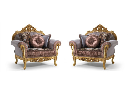 Art déco Design poltrona tessuto soggiorno lounge Nuovo design di lusso mobili sedie