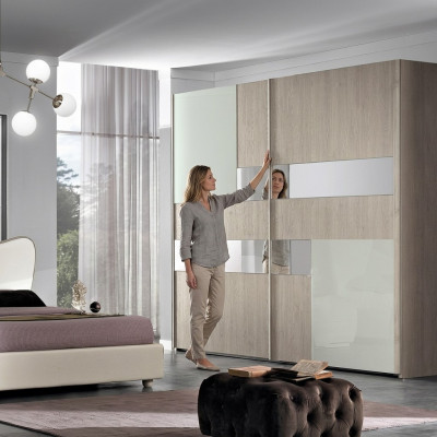 Armadio Vestito MobilPiu Luxury in Legno Massello Armadio Camera da Letto Nuovo