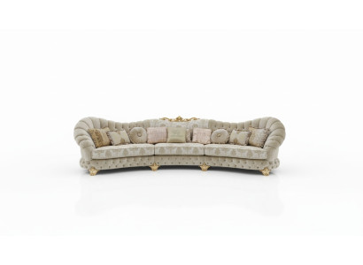 Divano design Divano angolare rotondo Divano rotondo Moderno Salotto italiano Arredamento