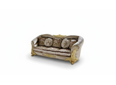 Divano 3 posti divani camera da letto marrone Chesterfield tre posti divano imbottito design.