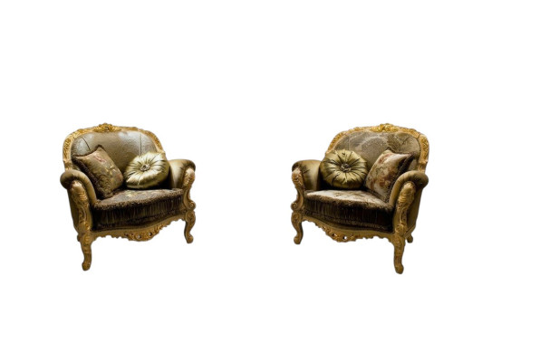Designer sedia imbottita in legno tessuto poltrona club lounge mobili