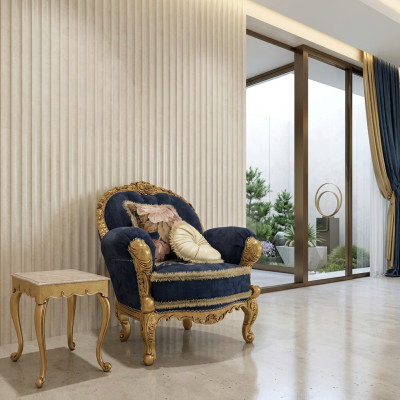Design classico poltrona soggiorno monoposto divano divano lounge club hotel di lusso.