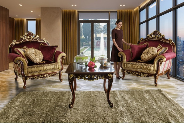 Set di sedie da salotto Relax Nuovo Gruppo di Design di Sedie Poltrona in Legno Club 2x Set Nuovo  Traduzione in italiano: Set di poltrone relax per il salotto, nuovo gruppo di sedie da design, poltrona in legno Club, 2x set nuovo