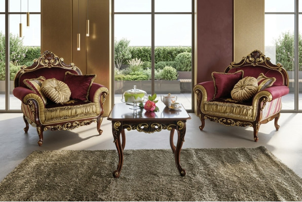 Set di sedie da salotto Relax Nuovo Gruppo di Design di Sedie Poltrona in Legno Club 2x Set Nuovo  Traduzione in italiano: Set di poltrone relax per il salotto, nuovo gruppo di sedie da design, poltrona in legno Club, 2x set nuovo