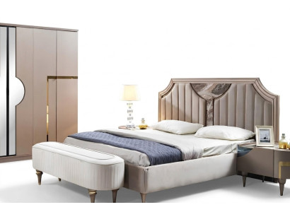 Telaio letto matrimoniale Cornici letto in legno Bianco Camera da letto Lusso Letto Moderno Letti