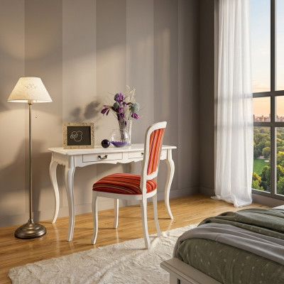 Sedie da pranzo in legno Sedia di lusso Bianca Poltrona Sedia Soggiorno Mobili Nuovi