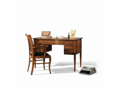 Scrivania e sedia in legno con braccioli Libreria Mobili da ufficio Design Nuovo