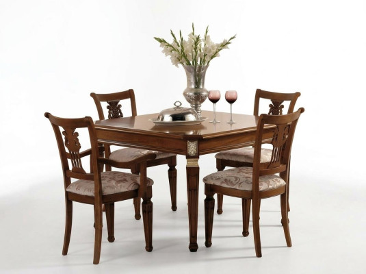 Tavolo da pranzo di lusso Tavolo allungabile Legno Tavoli Design moderno sala da pranzo Italia