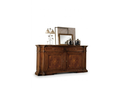Lusso Comò Armadio Alto Comodini Sideboard Armadi Legno Marrone Mobili Italiani