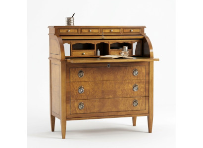 Design Scrivania Segretario Lusso Mobili da Ufficio Scrivanie in Legno Nuove