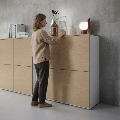 Comò Armadio Armadio per il soggiorno Registro documenti Armadietto credenza Buffet