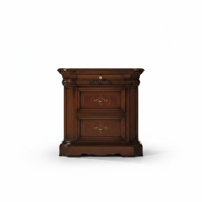 Comodino Tavolino in legno Tavoli Mobili da camera da letto Credenza Marrone