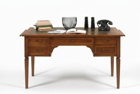 Scrivania con cassetti Design scrivania in legno Scrivanie
