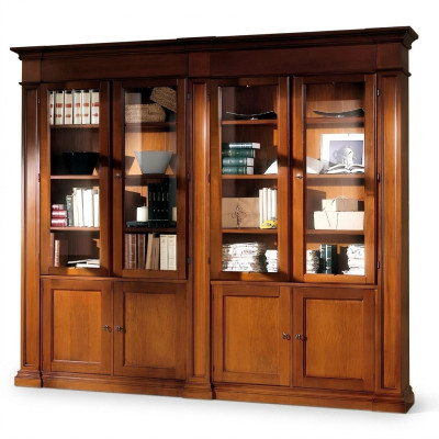 Soggiorno armadio scaffale libreria legno armadio da ufficio armadi vetrina Italia