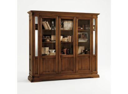 Armadio Scaffale Soggiorno Libreria Legno Armadio per ufficio Armadi Vetrina Italia