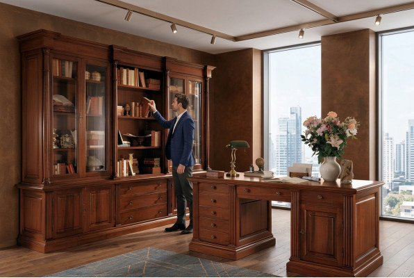 Ufficio Scaffale Libreria Armadio Legno Armadio Per Ufficio Scaffale Armadi Vetrina Mobili Italiani.