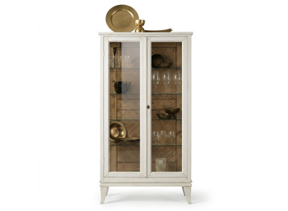 Stile retrò Vetrina in vetro per sala da pranzo Vetrina in vetro Tavolo Vetrina Soggiorno Vetrine