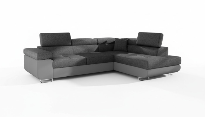 Angolo tessuto divano a L Design Divano Imbottito Tessuto Moderno Tessuto