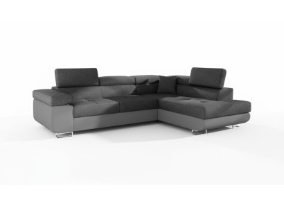 Angolo tessuto divano a L Design Divano Imbottito Tessuto Moderno Tessuto