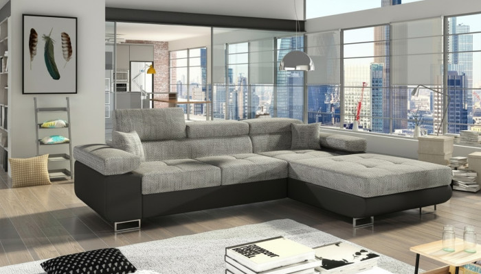 Divano angolare a L-forma Salotto Divano design Divano Divanetto Tessuto da seduta