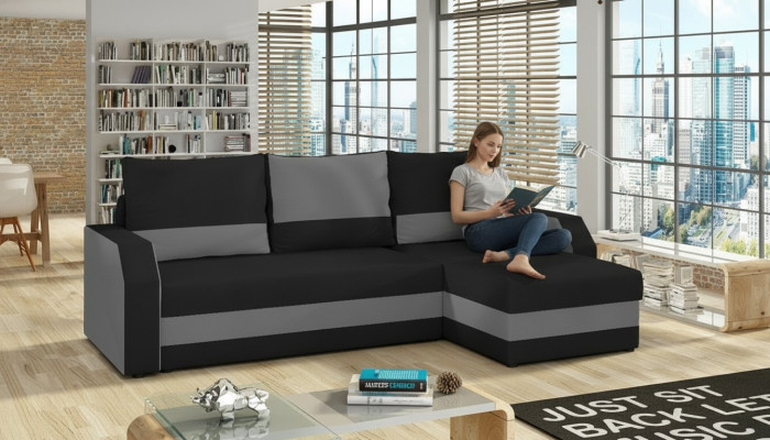 Tessuto divano a L componibile angolare moderno design divano insieme