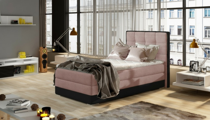 Lussuoso letto imbottito di design, letto, letti, letto di design NUOVO 90x200cm