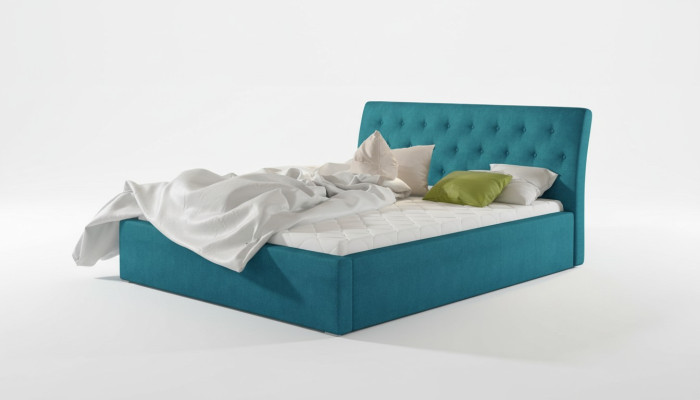 Letto imbottito Letti Letto Albergo Imbottito Designer Matrimoniale Decorativo Lusso Design