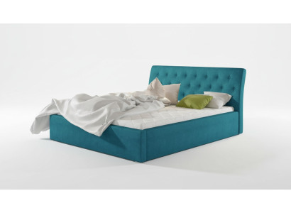 Letto imbottito Letti Letto Albergo Imbottito Designer Matrimoniale Decorativo Lusso Design