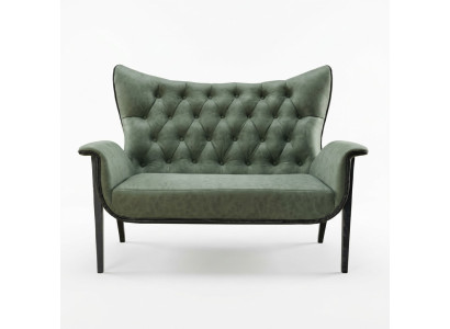 Divano Chesterfield 2 posti imbottito, divano design, set di divani, divani a due posti.