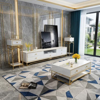 Design moderno parete abitabile mobile soggiorno credenza TV scaffale