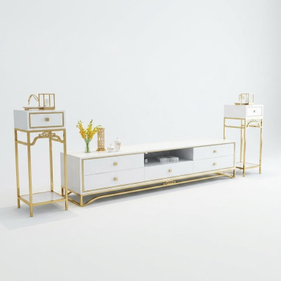 Design moderno parete abitabile mobile soggiorno credenza TV scaffale