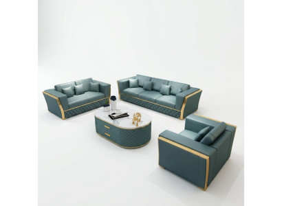 Sofà set divano set 3+2+1 divano di design divano design gruppo sedile 3 pezzi.