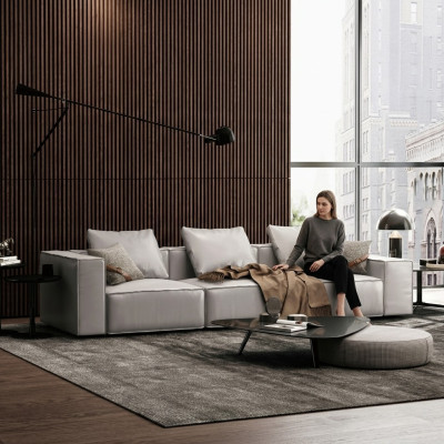 Divano a 4 posti Big XXL, divani design per soggiorno a 4 posti.