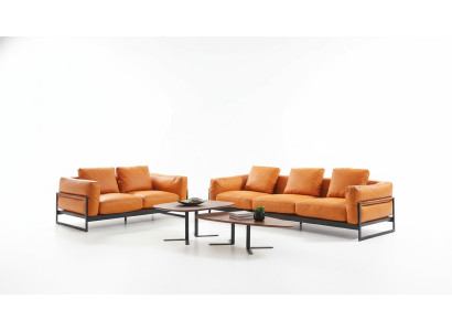 Divano design Set di divani 3+2 posti Divano imbottito Set di mobili italiani