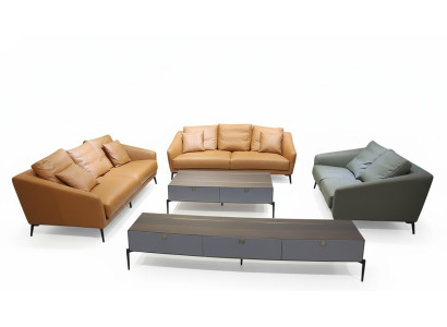 Divano design Set di divani 3+2+2 posti, divano imbottito per il soggiorno.