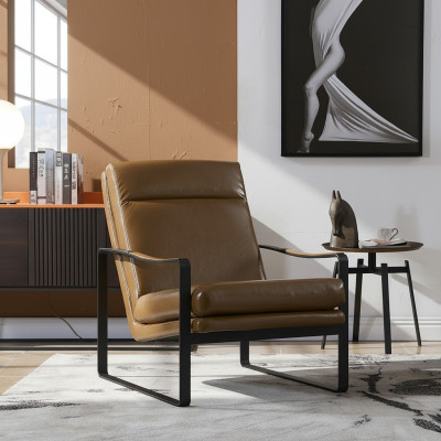 Poltrona design Divano Divano Relax in pelle Lounge di lusso Club TV Poltrona posti a sedere