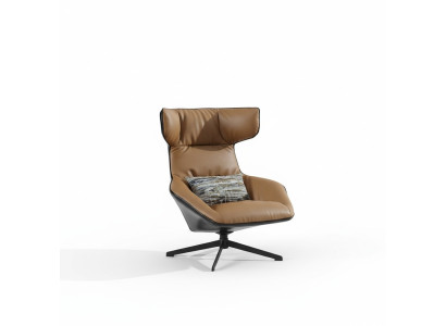 Salotto Poltrona Orecchie Club Mobili Designer Divano Televisione Sedia Sedie Imbottite Posto a Sedere