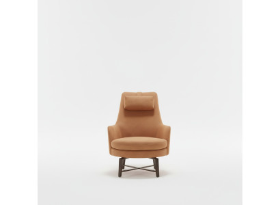 Club in pelle di lusso con schienale alto e seduta rilassante poltrona design divano divano poltrona in pelle lounge