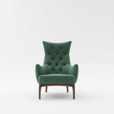 Sedia di lusso imbottita per cocktail relax bar lounge club sedie arredamento design poltrona.