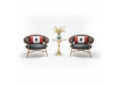 Design Poltrona Sedia di lusso Imbottita Cocktail Relax Bar Lounge Club Sedie Mobili