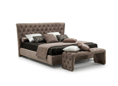 Letto Imbottito Design Di Lusso Doppio Letti Hotel Chesterfield Camera Da Letto