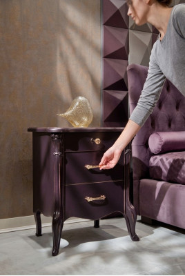 Tavolo console notturno decorativo per comodini commeodini da camera da letto.