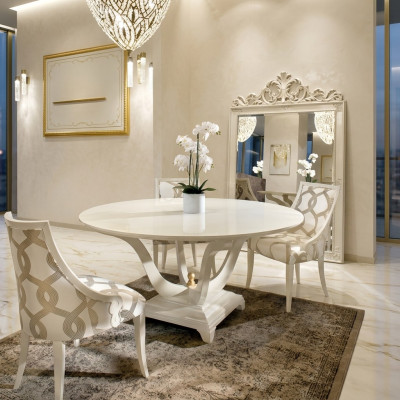 tavolo rotondo sala da pranzo tavoli in legno rotondi design mobili originali mobili italiani