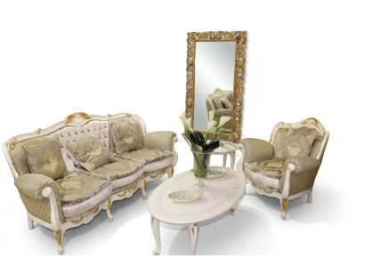 Sofà classico design set da divano 3+1 posti divanetto divano lussuoso divano 2 pezzi combaciati
