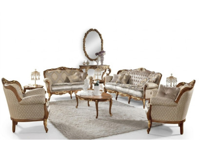 Divano barocco rococò classico a tre posti 3 posti divano imbottito divani couches