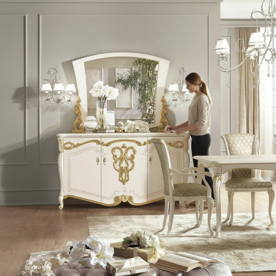 Credenza Buffet XXL Comò Comodini Armadio Credenza Consolle Mobili Classici