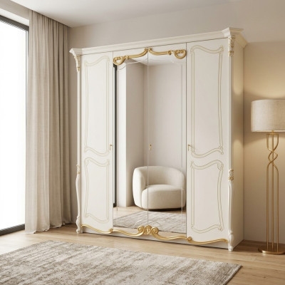 Armadio Abiti Armadi Design Specchio Mobili Arredamento Mobili Legno Nuovo